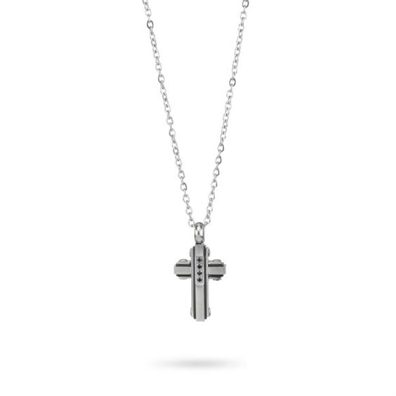 Collier Boccadamo Homme in Acier AGR270 - AGR270